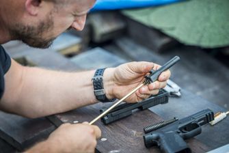 Helikon-Tex Cleaning kit for .38 / 9 mm caliber pistol - copper - black