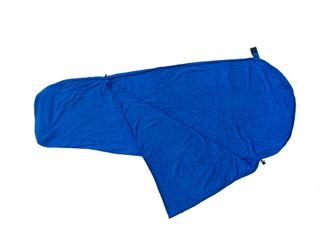 Origin Outdoors Sleeping bag Fleece Fleece shape mummy royal blue