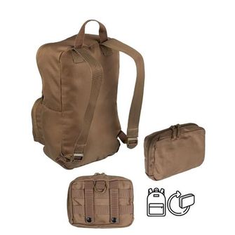 MIL-TEC Assault Ultra Compact Backpack, Dark Coyote 15l