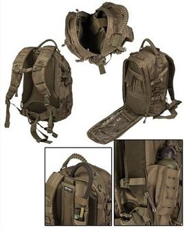 MIL-TEC Mission backpack Small Laser Cut, Coyote 20l