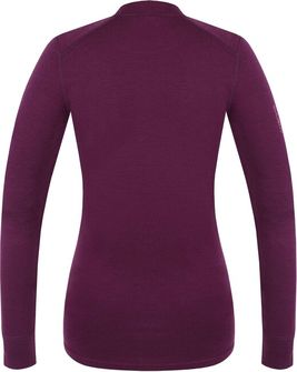 HUSKY women&#039;s merino sweatshirt Aron L, dark magenta