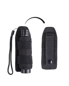 Mil-Tec black sec. flashlight holder