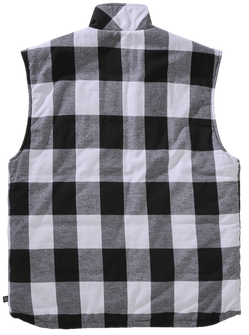 Brandit Lumber vest, white/black