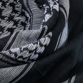 Brandit Shemag scarf, black and white