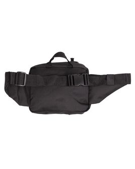 Mil-Tec black fanny pack with bottle