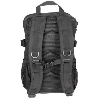 MFH US Backpack, Assault, Youngster, black