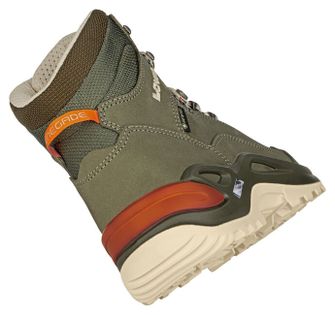 Lowa Renegade GTX Mid Ls trekking shoes, grey/green