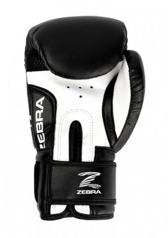 Zebra filly box gloves, baby black