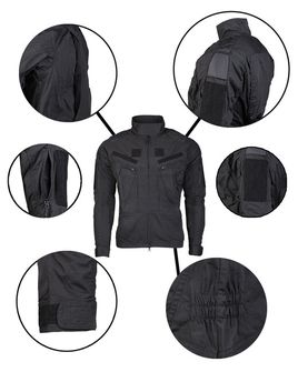 Mil-Tec black combat jacket chimera