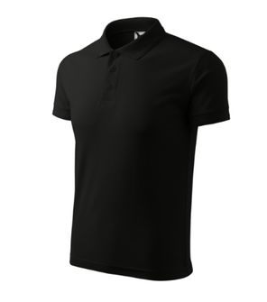 Malfini pique polo men&#039;s polo shirt, black