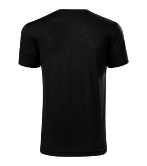 Malfini Merino Rise Men&#039;s Short T -Shirt, Black