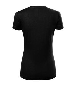 Malfini Merino Rise Women&#039;s Short T -Shirt, Black