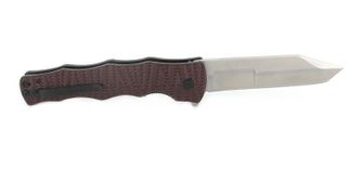 Herbertz Top-Collection pocket knife 9.9 cm, red-black, G10, nylon case