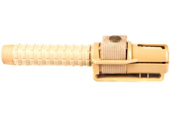 Tel. baton ESP 21 &quot;53 cm, hardened, chrome, sand handle
