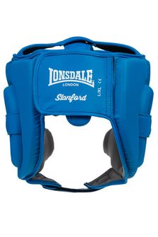 Lonsdale Stanford Box training helmet head protector, blue
