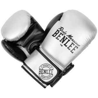 Benlee boxing gloves Carlos, silver black