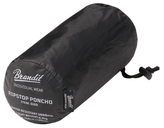 Brandit Ripstop poncho, black