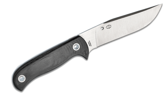 Spyderco Bradley Bowie Fixed Knife 13 cm, Black, G10, Case