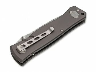 Böker Leopard-Damast II, pocket knife 9.6 cm, gray