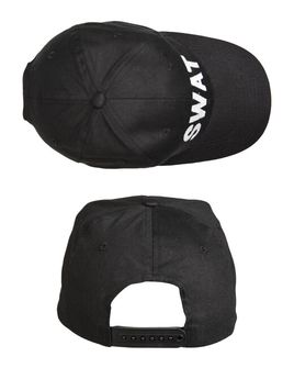 Mil-Tec black &#039;swat&#039; baseball cap