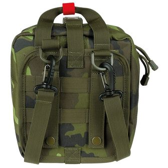 MFH Pouch, First Aid, large, MOLLE IFAK, M 95 CZ camo