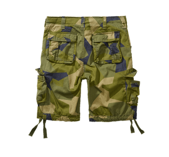 Brandit Urban Legend shorts, swedish camo M90