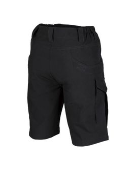 Mil-Tec black elastic assault shorts