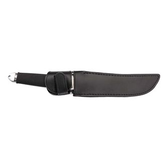 Herbertz belt knife, 18cm tanto, rubberized black