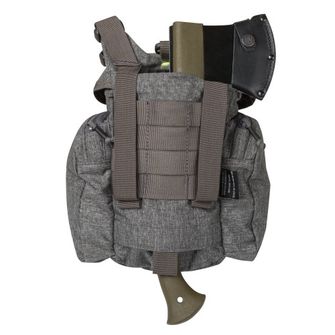 Helikon-Tex Shoulder bag ESSENTIAL KITBAG® - nylon and polyester blend - melange black-grey