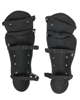 Mil-Tec black anti riot leg protection