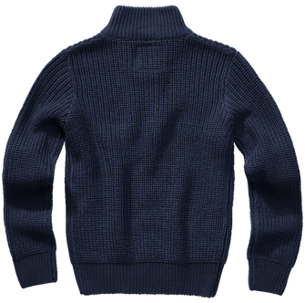 Brandit Children&#039;s Marine Pullover Troyer, navy blue