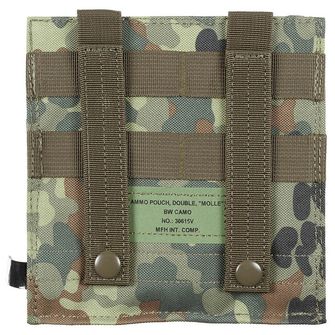 MFH Ammo Pouch, double, MOLLE, BW camo
