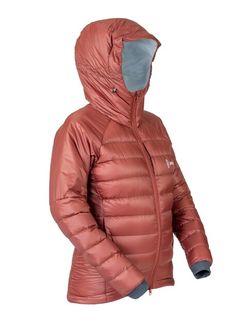 Patizon Women&#039;s insulation winter jacket ReLight Pro, Dark red / Silver