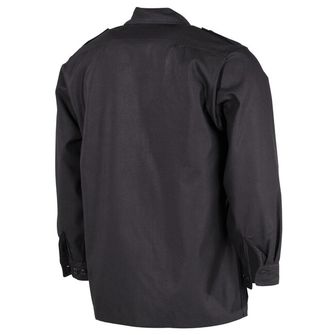 US Shirt long-sleeved, black
