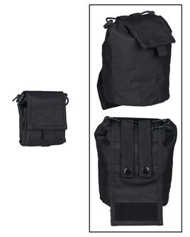 Mil-Tec black empty shell pouch collapsible
