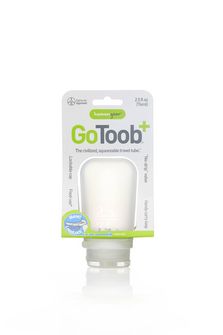 Humangear Gotoob+ silicone travel bottle/container 74 ml clear