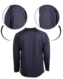 Mil-Tec dark blue tactical long sleeve shirt quick dry