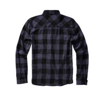 Brandit Motörhead Check shirt with long sleeves, black-grey
