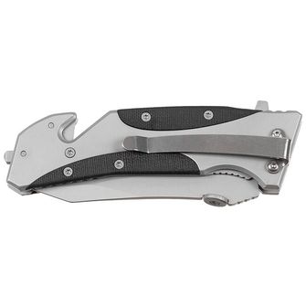Fox Outdoor Jack Knife, one-handed, metal handle, plastic inserts