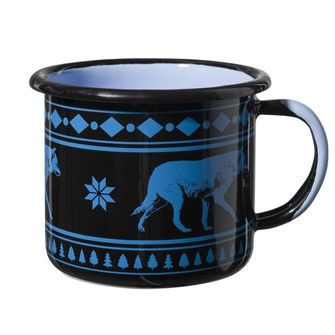 Helikon-Tex Enamel mug WOLF 0.35 l - blue edition