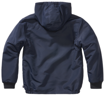 Brandit Kids Frontzip Windbreaker Jacket, navy blue