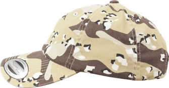 Brandit Low Profile Camo cap with washed effect, 6-color desert