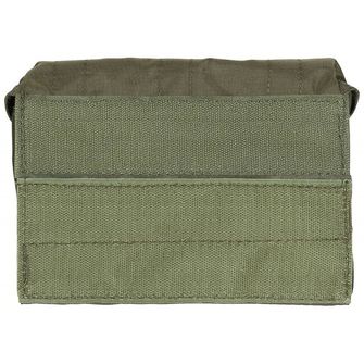 MFH Professional Utility Pouch, OD green, Mission III, hook-and-loop system