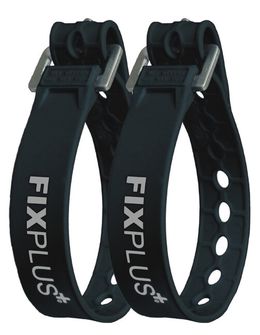 Fixplus strap 35 cm black 2 pieces