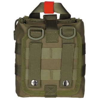 MFH Pouch, First Aid, small, MOLLE IFAK, OD green