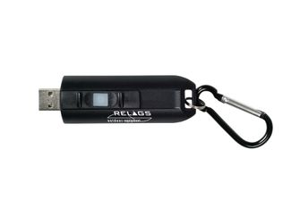Basicnature USB LED keychain black