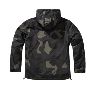 Brandit Frontzip Windbreaker jacket, M90 darkcamo