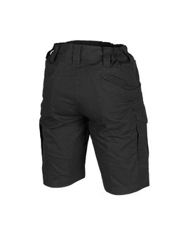 Mil-Tec black cotton assault shorts ripstop