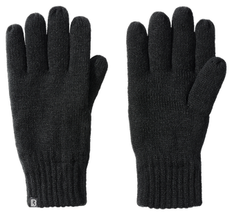 Brandit knitted gloves, black