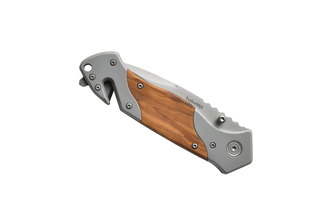 Baladeo ECO200 Rescue Rescue Knife, Handle Olive Wood